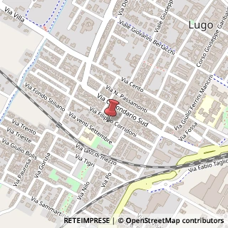 Mappa Via Filippo Corridoni, 27, 48022 Lugo, Ravenna (Emilia Romagna)