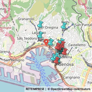 Mappa Via Marino Boccanegra, 16126 Genova GE, Italia (0.7405)