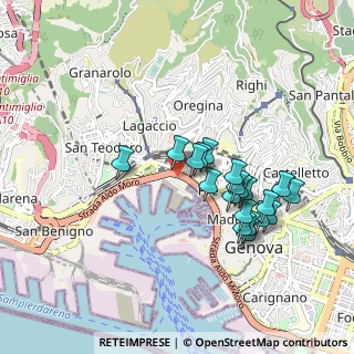Mappa Via Marino Boccanegra, 16126 Genova GE, Italia (0.841)