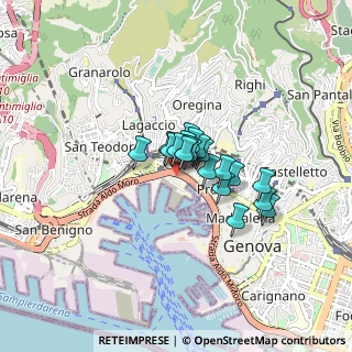 Mappa Via Marino Boccanegra, 16126 Genova GE, Italia (0.455)