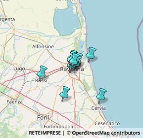 Mappa Via Giuseppe Mazzini, 48124 Ravenna RA, Italia (6.15091)