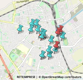 Mappa Via Giuseppe Mazzini, 48124 Ravenna RA, Italia (0.6865)