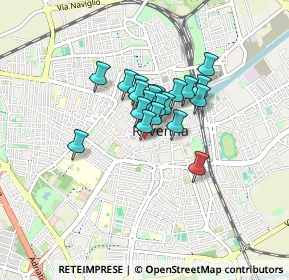 Mappa Via Giuseppe Mazzini, 48124 Ravenna RA, Italia (0.5245)