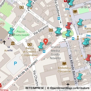 Mappa Piazza Caduti per la Libertà, 48125 Ravenna RA, Italia (0.114)