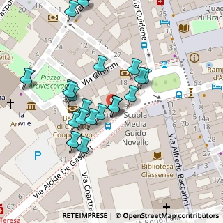 Mappa Via Giuseppe Mazzini, 48124 Ravenna RA, Italia (0.052)