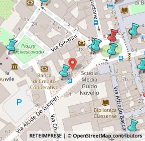 Mappa Via Giuseppe Mazzini, 48124 Ravenna RA, Italia (0.114)