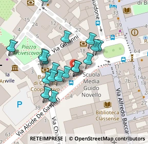 Mappa Piazza Caduti per la Libertà, 48125 Ravenna RA, Italia (0.052)