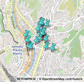 Mappa Corso Alessandro de Stefanis, 16100 Genova GE, Italia (0.2395)