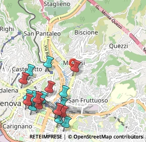 Mappa Corso Alessandro de Stefanis, 16100 Genova GE, Italia (1.307)