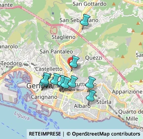 Mappa Corso Alessandro de Stefanis, 16100 Genova GE, Italia (1.56417)