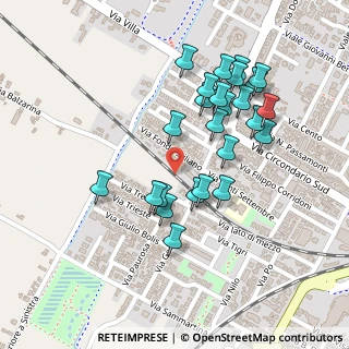 Mappa Via Fondo Stiliano, 48022 Lugo RA, Italia (0.224)