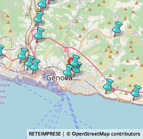 Mappa Passo Spartaco Ferradini, 16137 Genova GE, Italia (4.96214)