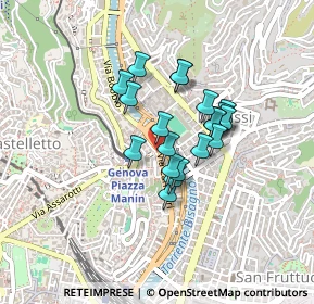 Mappa Passo Spartaco Ferradini, 16137 Genova GE, Italia (0.3095)