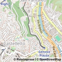 Mapa Genova