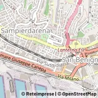 Hartă Genova