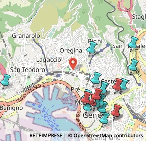 Mappa , 16100 Genova GE, Italia (1.2985)