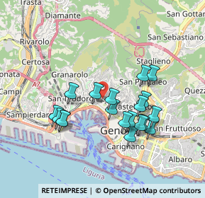 Mappa , 16100 Genova GE, Italia (1.68316)