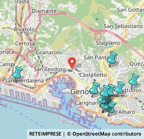 Mappa , 16100 Genova GE, Italia (2.86923)