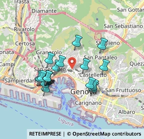 Mappa , 16100 Genova GE, Italia (1.621)