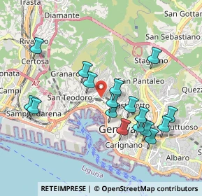 Mappa , 16100 Genova GE, Italia (1.92647)
