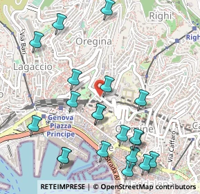 Mappa , 16100 Genova GE, Italia (0.6085)