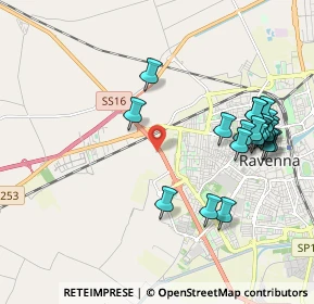 Mappa Via Paolo, 48124 Ravenna RA, Italia (2.2385)