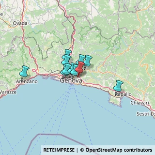 Mappa Via Polverara, 16144 Genova GE, Italia (7.85909)