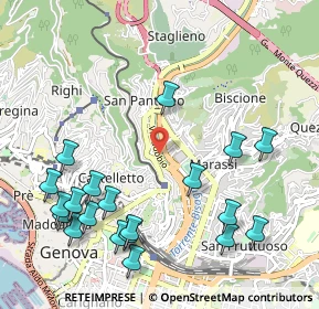 Mappa 16137 Genova GE, Italia (1.277)