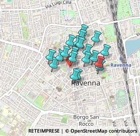 Mappa Via IV Novembre, 48122 Ravenna RA, Italia (0.2715)
