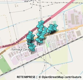 Mappa Via Nicolò Tartaglia, 48124 Ravenna RA, Italia (0.23929)