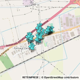Mappa Via Nicolò Tartaglia, 48124 Ravenna RA, Italia (0.23929)