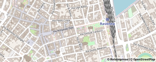 Mappa Ravenna