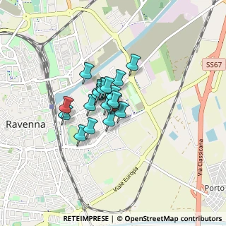 Mappa Piazza Medaglie d'Oro, 48122 Ravenna RA, Italia (0.4705)