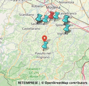 Mappa Via Nuova Estense, 41028 Serramazzoni MO, Italia (14.96455)