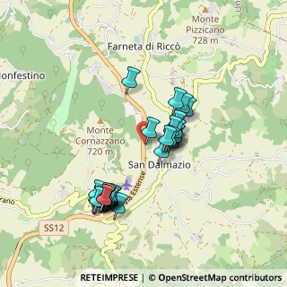 Mappa Via Nuova Estense, 41028 Serramazzoni MO, Italia (0.81429)