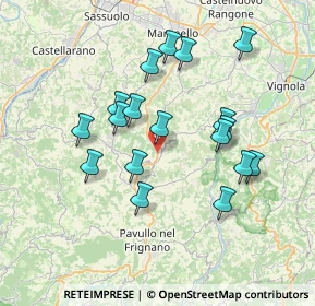 Mappa Via Nuova Estense, 41028 Serramazzoni MO, Italia (6.84944)