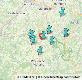 Mappa Via Nuova Estense, 41028 Serramazzoni MO, Italia (5.36909)