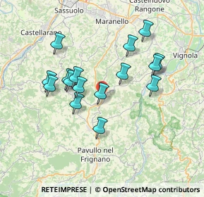 Mappa Via Nuova Estense, 41028 Serramazzoni MO, Italia (6.64125)