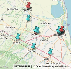 Mappa Via Massimiliano Kolbe, 48022 Lugo RA, Italia (17.5585)