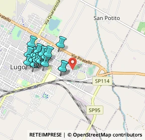 Mappa Via Massimiliano Kolbe, 48022 Lugo RA, Italia (0.9345)