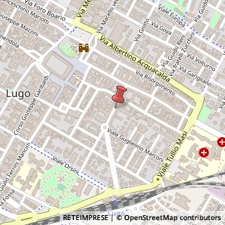 Mappa Via Ricci Curbastro, 11, 48022 Lugo, Ravenna (Emilia Romagna)