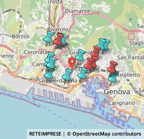 Mappa E25, 16149 Genova GE, Italia (1.415)