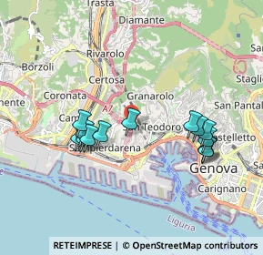 Mappa E25, 16149 Genova GE, Italia (1.81214)