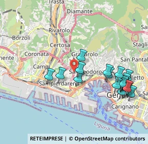 Mappa E25, 16149 Genova GE, Italia (2.13444)