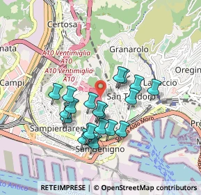 Mappa E25, 16149 Genova GE, Italia (0.7805)