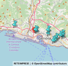Mappa E25, 16149 Genova GE, Italia (4.275)