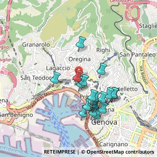 Mappa Via di Montegalletto, 16126 Genova GE, Italia (0.893)