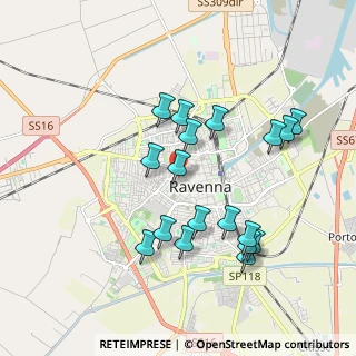 Mappa Via Andrea Agnello, 48121 Ravenna RA, Italia (1.84889)