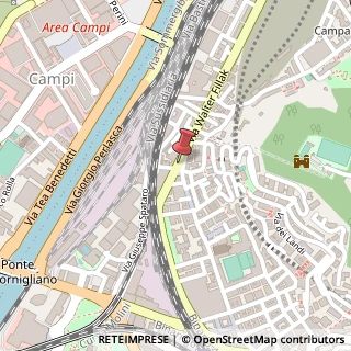 Mappa Via Walter Fillak,  2, 16151 Genova, Genova (Liguria)
