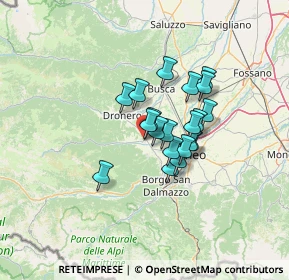 Mappa Via Serranone, 12023 Caraglio CN, Italia (9.075)